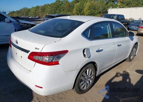 2015 Nissan Sentra Fe+ S/S/Sl/Sr/Sv из США, поврежденный, VIN 3N1AB7APXFY253122
